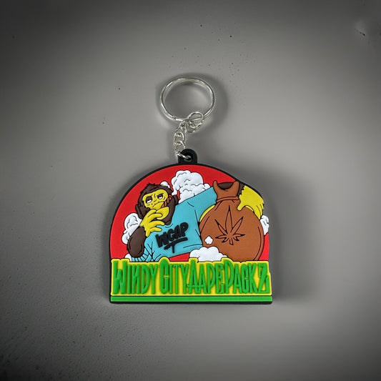 WindyCityAapePackz Key Chain