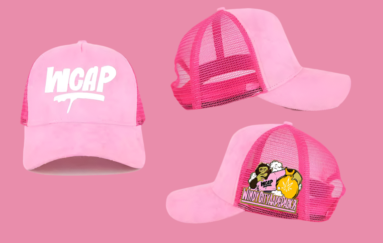 Pink WCAP Tucker Cap