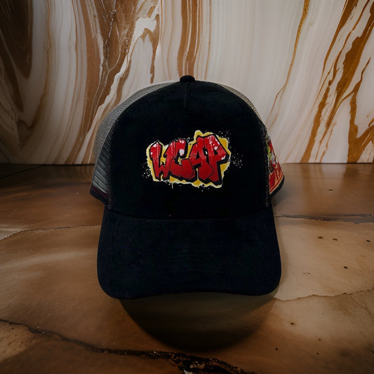 TRUCK HAT BLACK&RED LIMITED EDITION